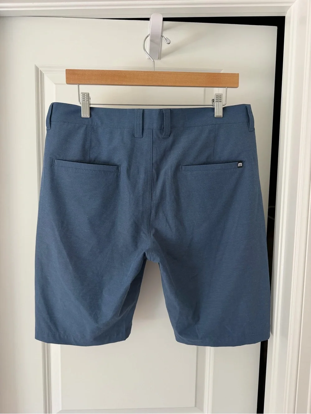 Men's Blue Casual Shorts